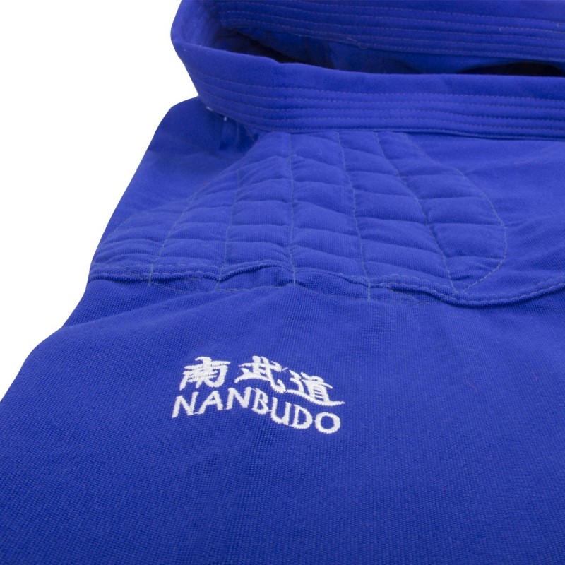 Kimono veste bleue pantalon blanc de Nanbudo