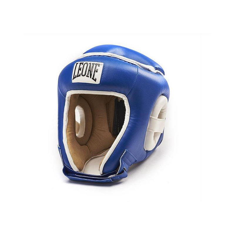 Casque de boxe LEONE Combat bleu