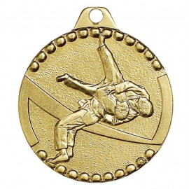Médaille frappée judo or économique