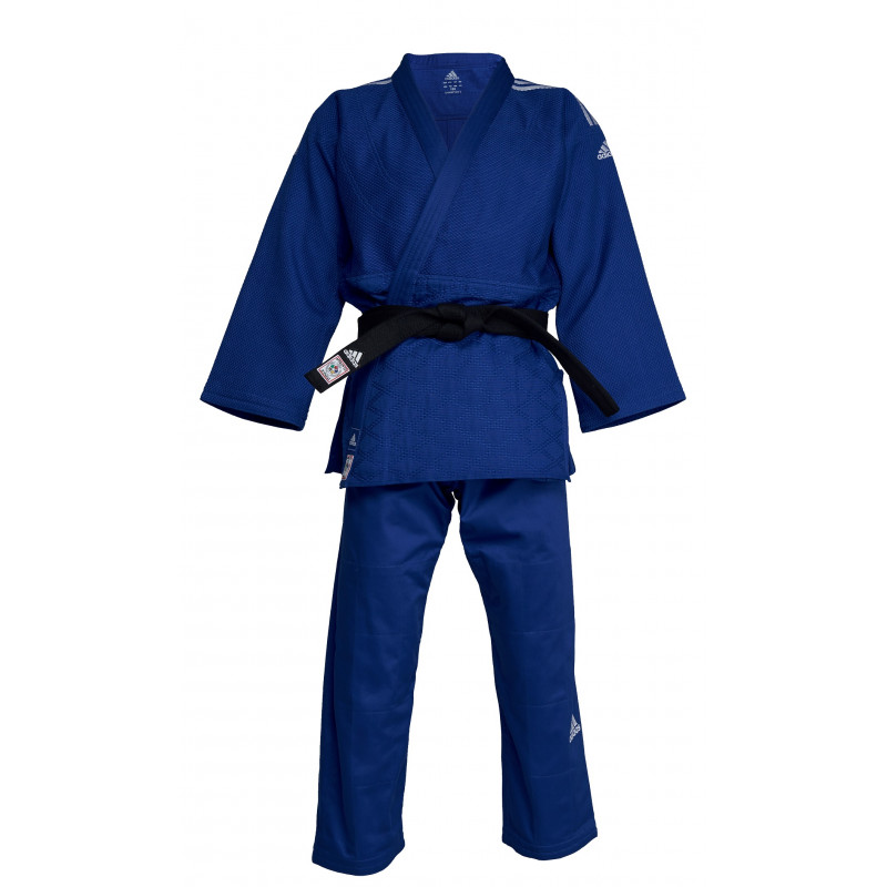 Kimono de judo adidas bleu Champion II