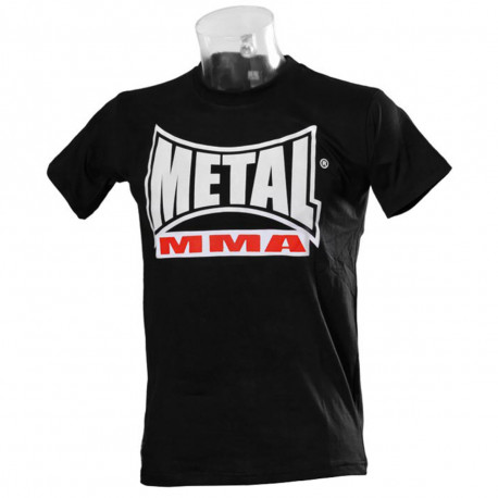 Tee-Shirt MMA noire Métal Boxe